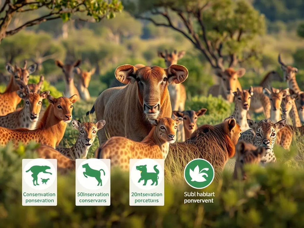 How to adopt wildlife animals through WWF and what it actually funds illustrated with conservation imagery for endangered species in natural habitats