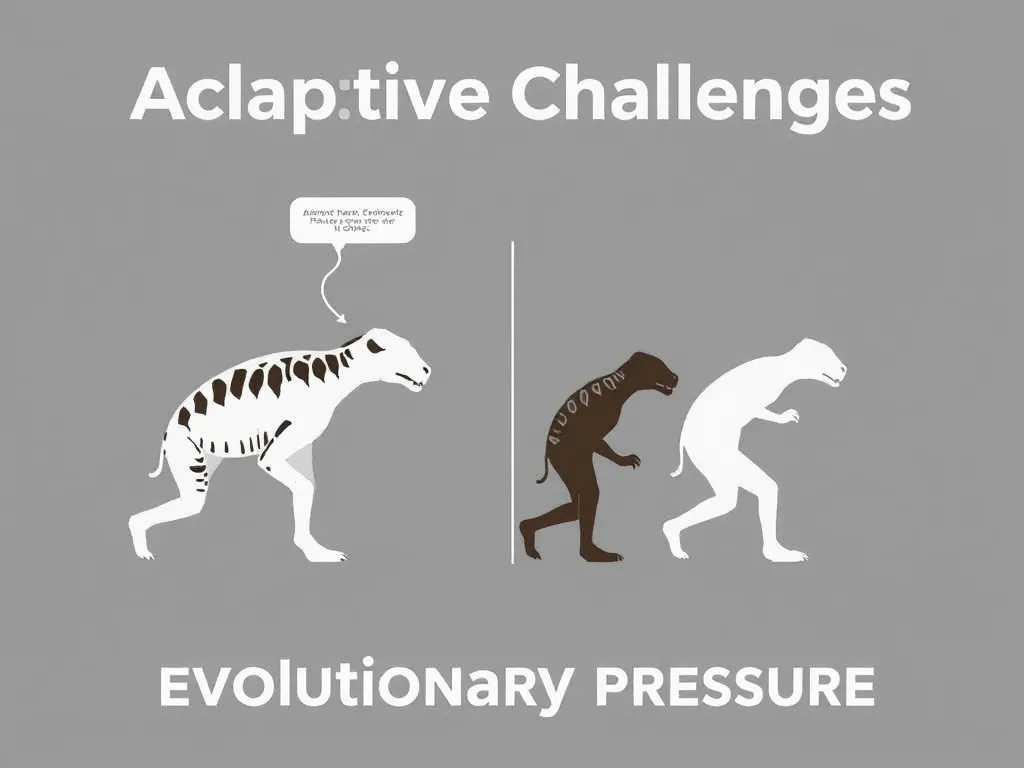 Illustration: Adaptive Challenges and Evolutionary Pressures