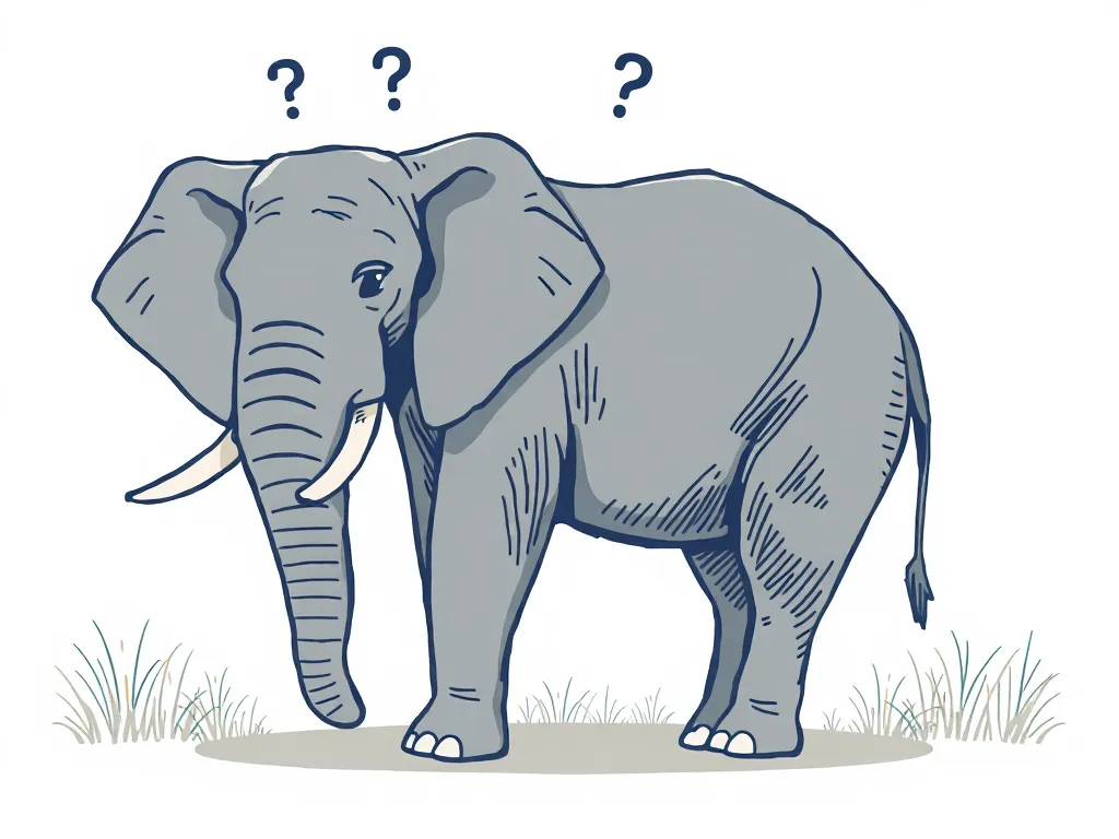 Illustration: Addressing Common Questions About Elephant Communication