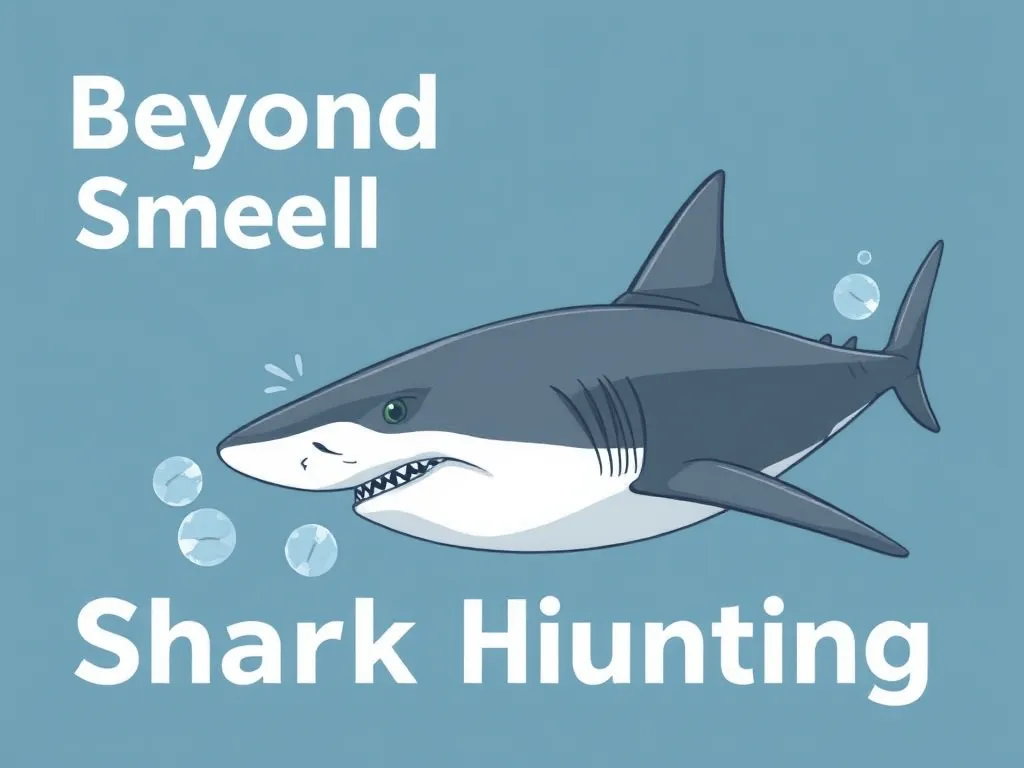 Illustration: Beyond Smell: Other Senses in Shark Hunting