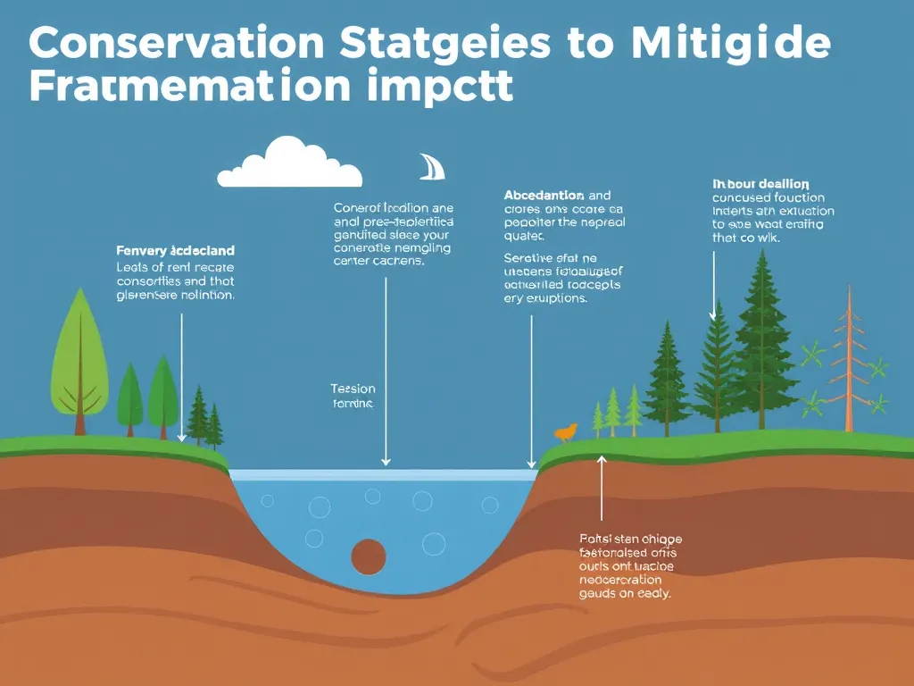 Illustration: Conservation Strategies to Mitigate Fragmentation Impacts