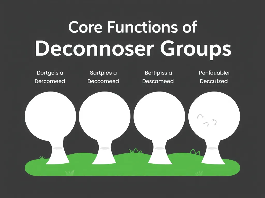 Illustration: Core Functions of Decomposer Groups