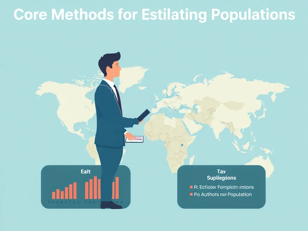 Illustration: Core Methods for Estimating Populations
