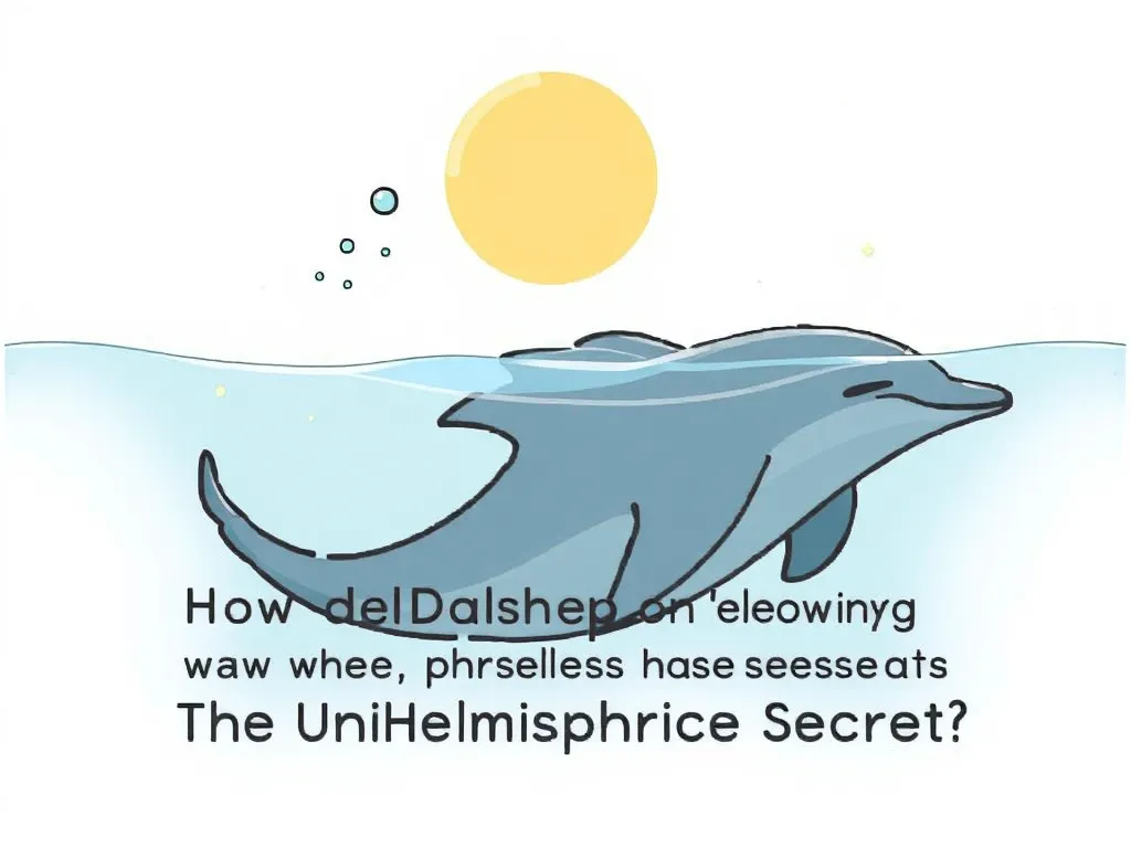 Illustration: Frequently Asked Questions About How Do Dolphins Sleep Without Drowning? The Unihemispheric Secret