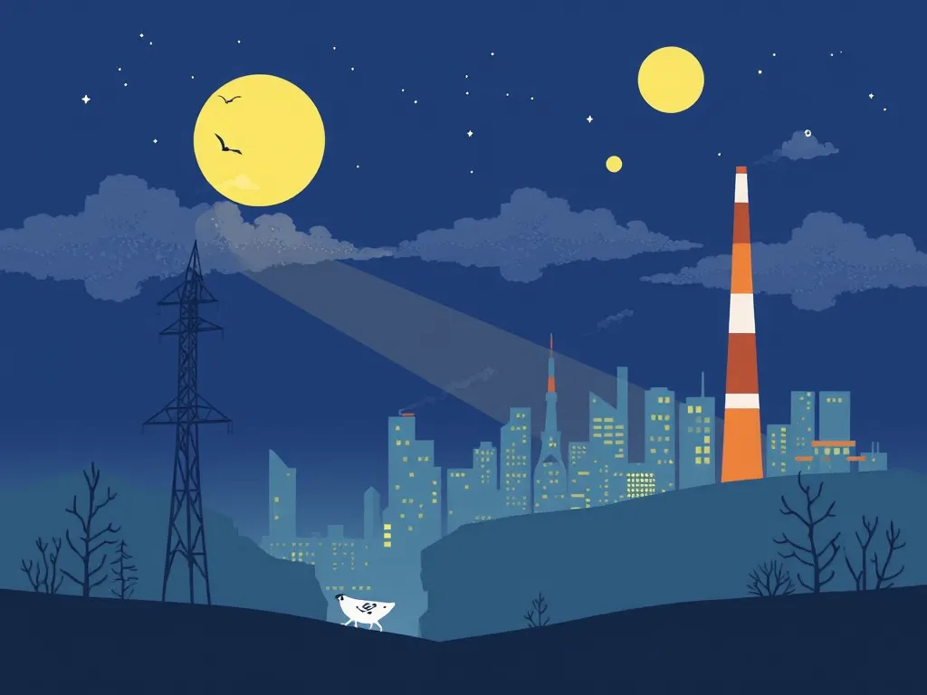 Illustration: Frequently Asked Questions About How Does Light Pollution Affect Nocturnal Animals?