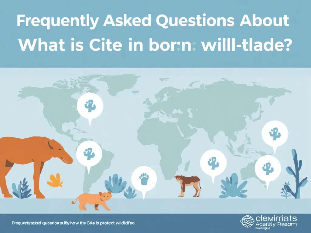 Illustration: Frequently Asked Questions About What Is Cites And How Does It Protect Wildlife Trade?