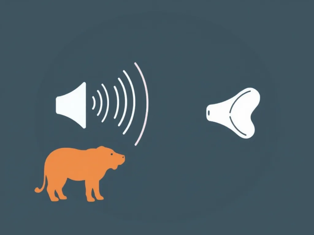 Illustration: How are animal sound levels measured and compared?