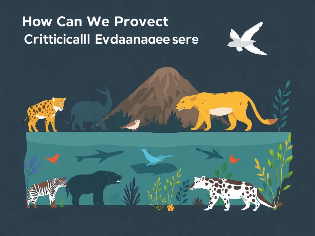 Illustration: How Can We Protect These Critically Endangered Species?