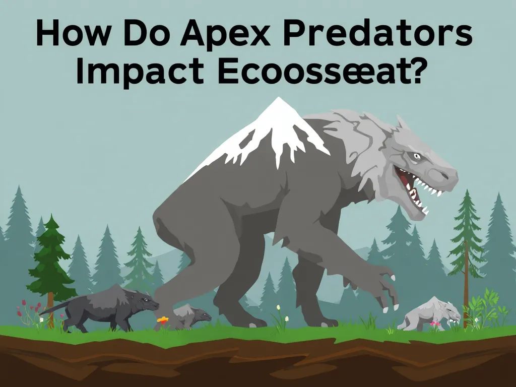 Illustration: How Do Apex Predators Impact Ecosystems?