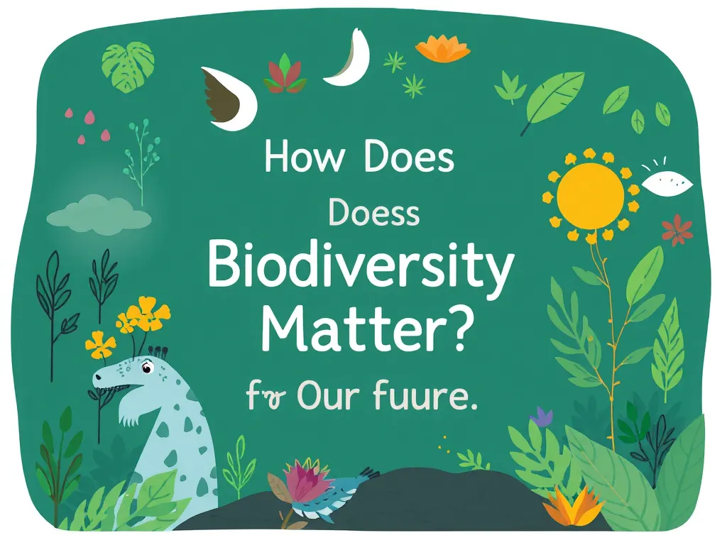 Illustration: How Does Biodiversity Matter for Our Future?