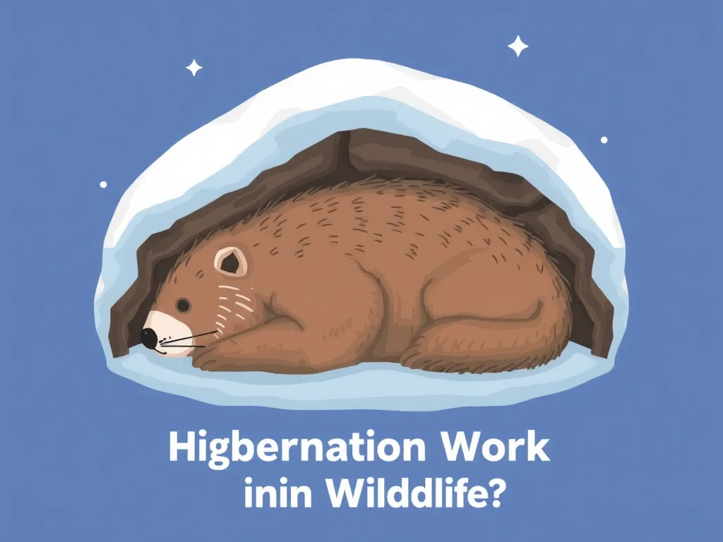 Illustration: How Does Hibernation Work in Wildlife?