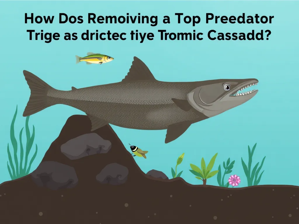Illustration: How Does Removing a Top Predator Trigger a Trophic Cascade?