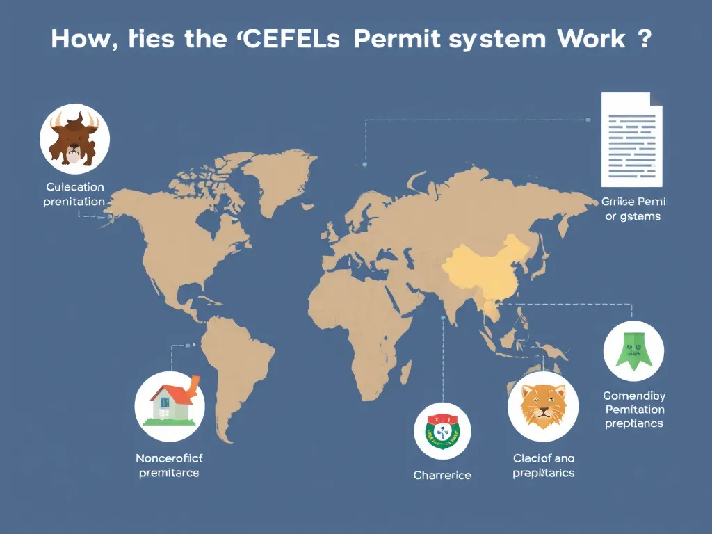 Illustration: How Does the CITES Permit System Work?
