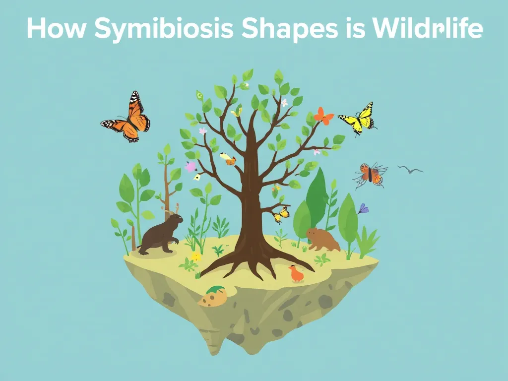 Illustration: How Symbiosis Shapes Wildlife and Ecosystems