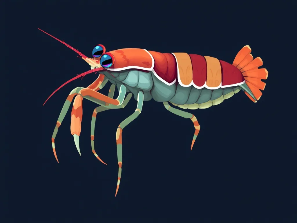 Illustration: Mantis Shrimp: The Masters of Complex Color Vision