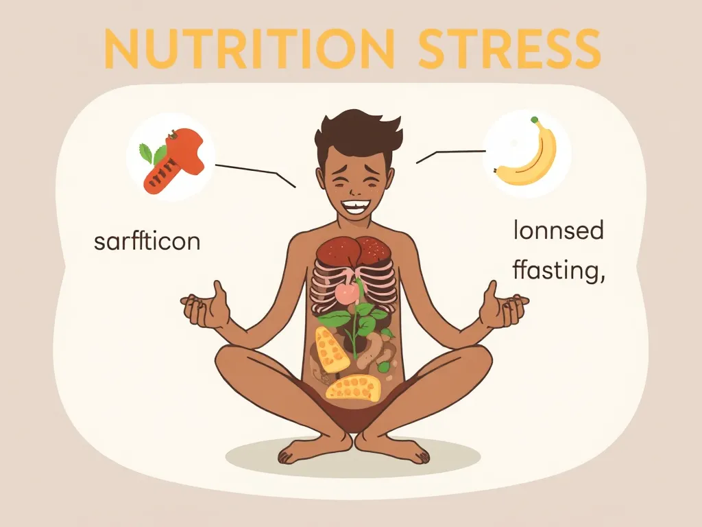 Illustration: Nutritional Stress: Starvation and Longer Fasting Periods