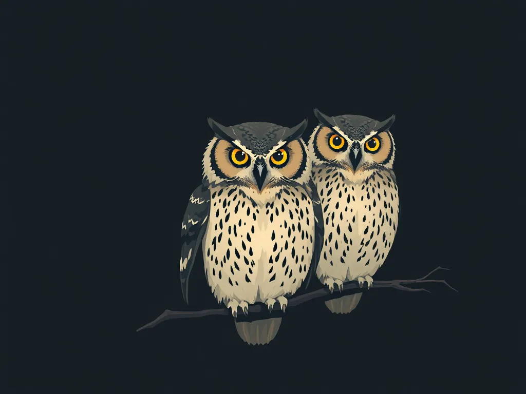 Illustration: Owls: The Kings of Night Vision