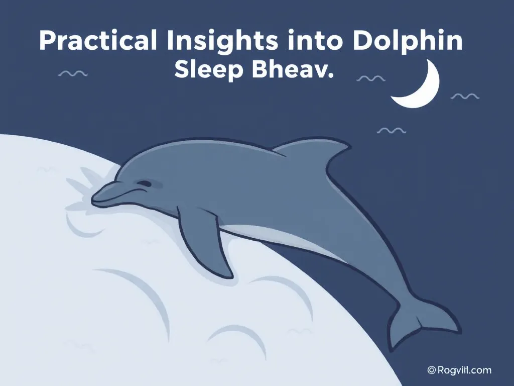 Illustration: Practical Insights into Dolphin Sleep Behavior