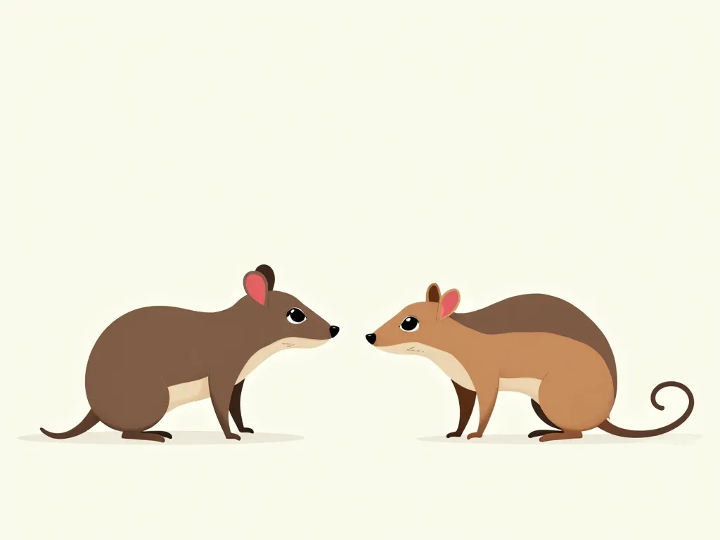 Illustration: What are the key differences between the two smallest mammals?