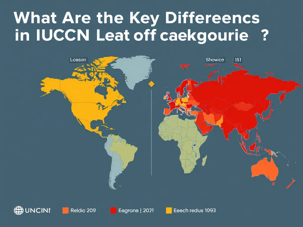 Illustration: What Are the Key Differences in IUCN Red List Categories?