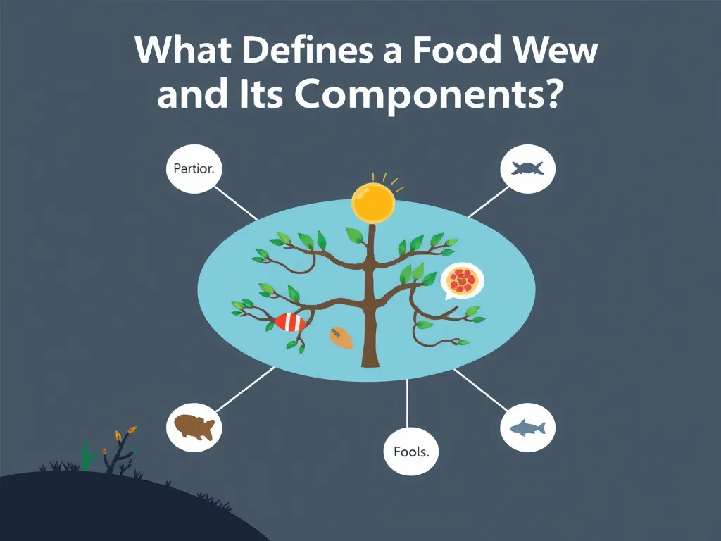 Illustration: What Defines a Food Web and Its Components?