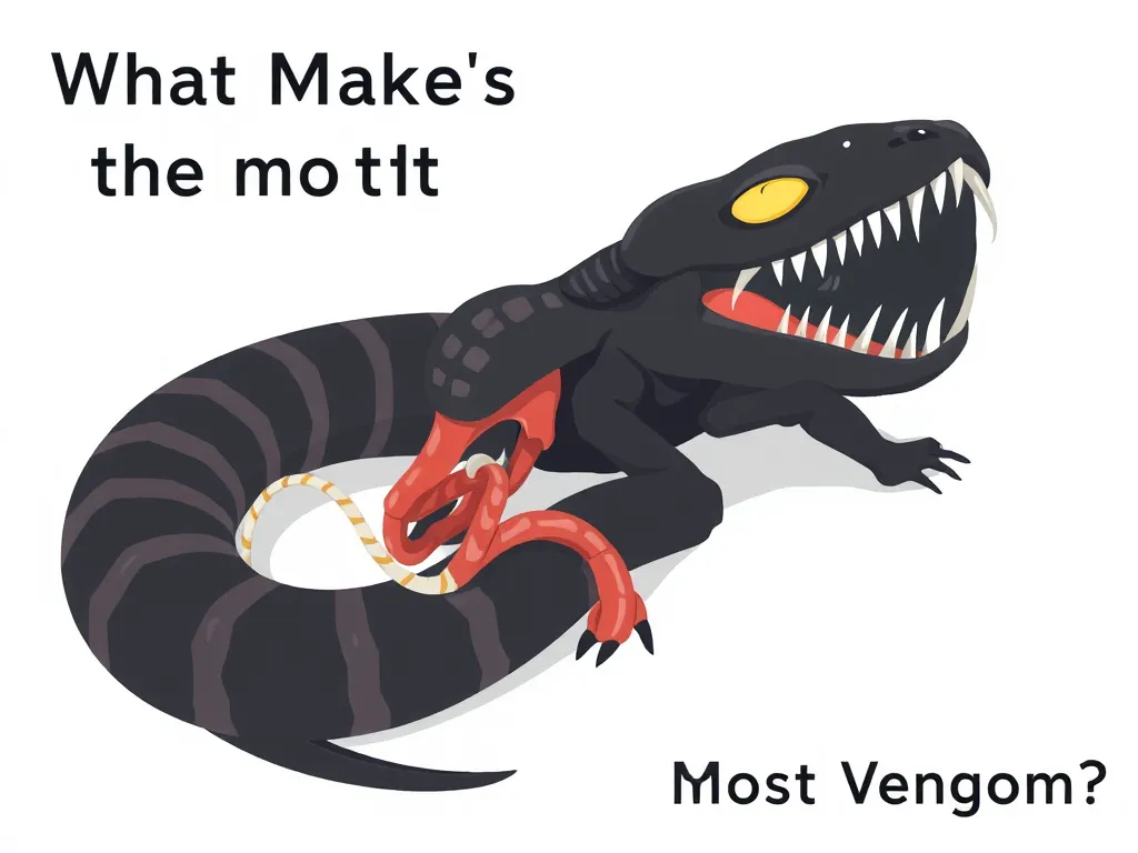 Illustration: What Makes an Animal the Most Venomous?