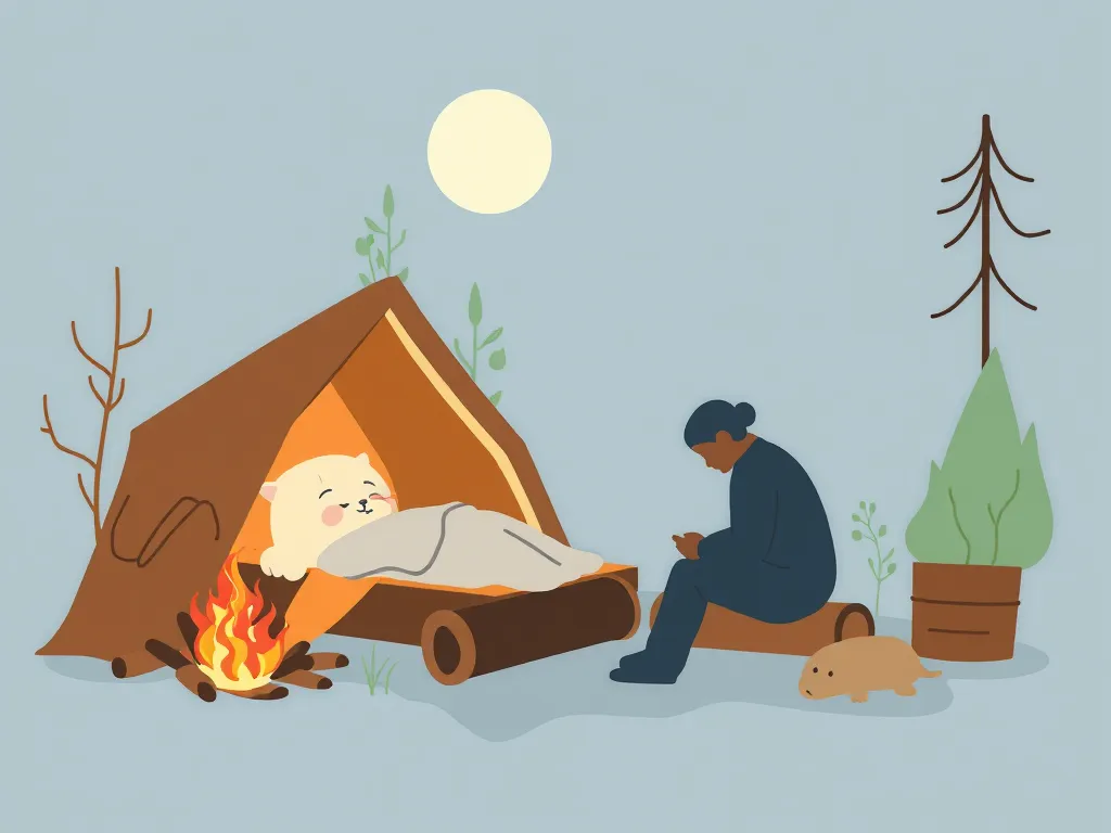 Illustration: What Survival Strategies Do Non-Hibernators Use?
