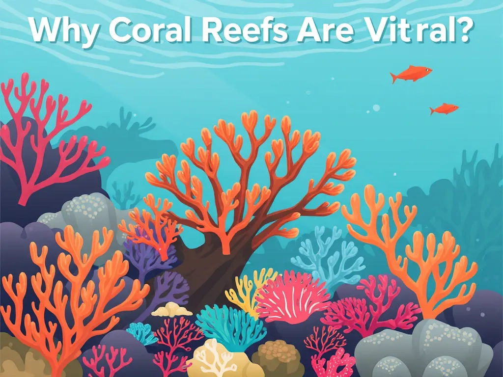Illustration: Why Coral Reefs Are Vital for Ocean Health