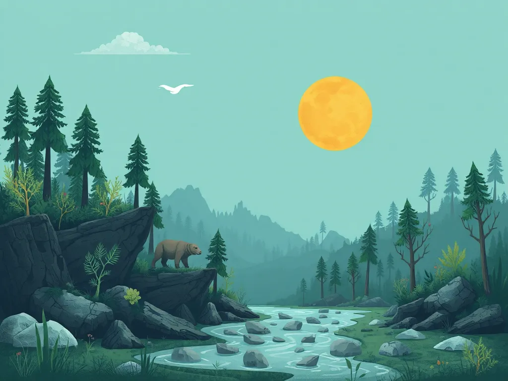 Illustration: Why does losing a keystone species collapse ecosystems?