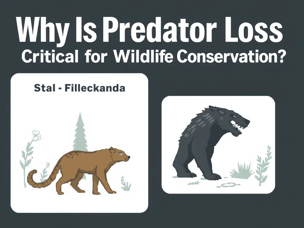 Illustration: Why Is Predator Loss Critical for Wildlife Conservation?